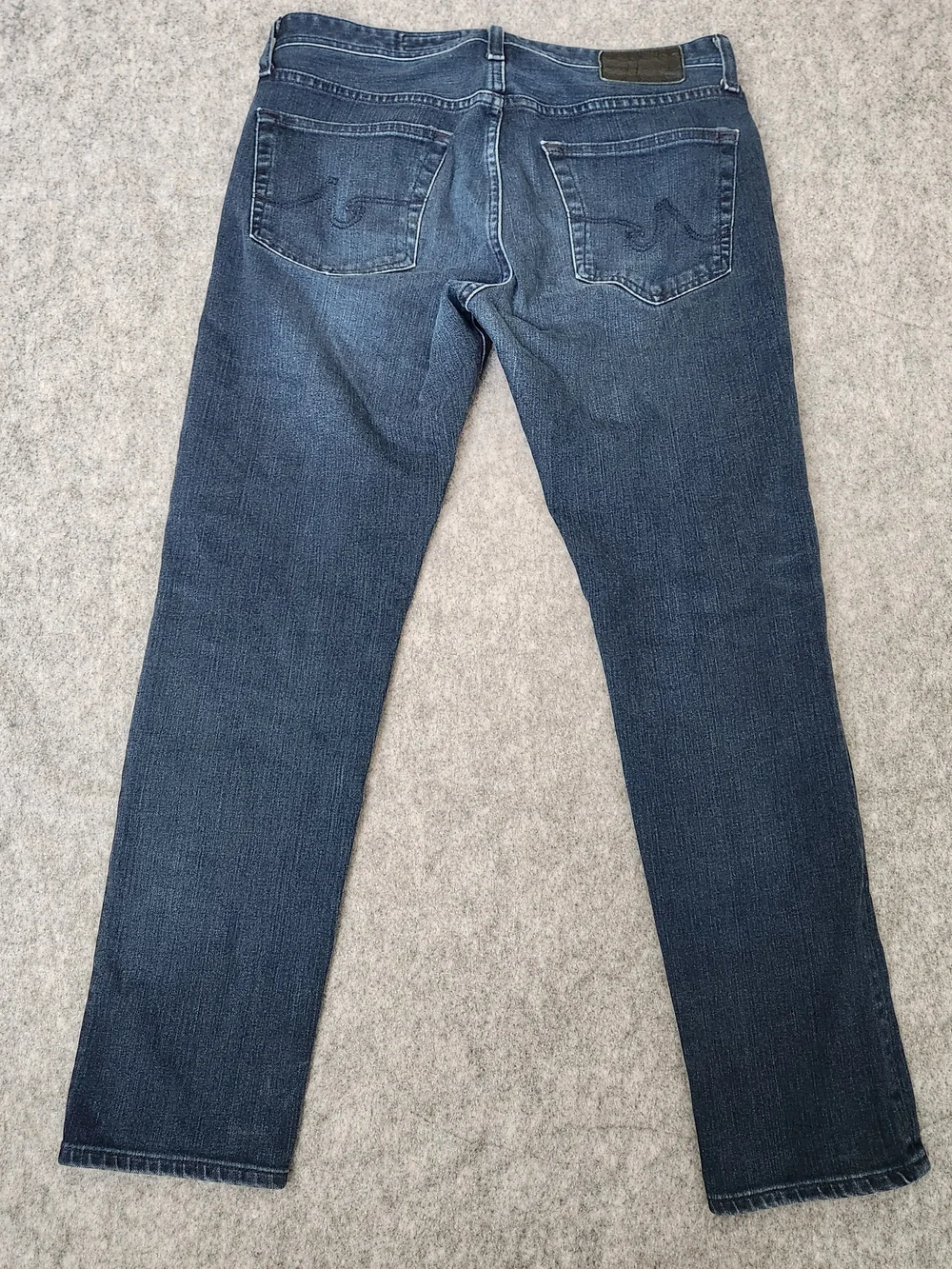 AG Adriano Goldschmied Tellis Modern Slim Jeans Men's 33x30 Blue Japanese Denim